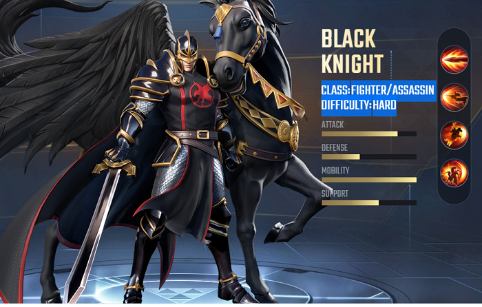 Black Knight Skills