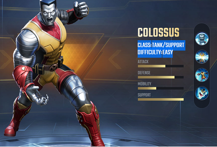 Colossus Skills
