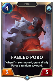 Fabled Poro