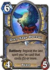 Grey Sage Parrot