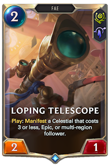 Loping Telescope