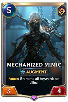 Mechanized Mimic
