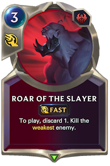 Roar of the Slayer