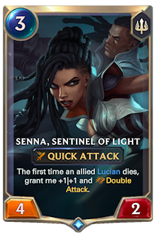 Senna, Sentinel of Light