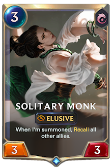 Solitary- Monk
