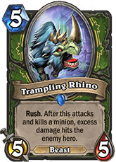 Trampling Rhino