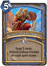 Refreshing Spring Water