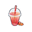 Iced Strawberry Soda
