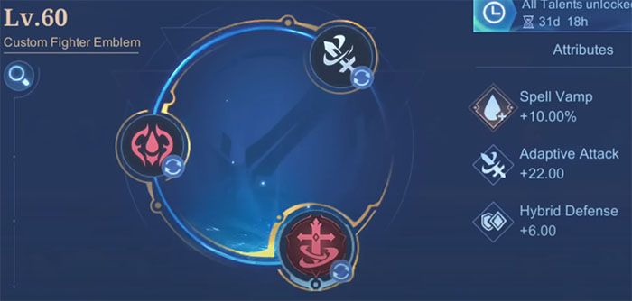 Yu Zhong Fighter emblems set