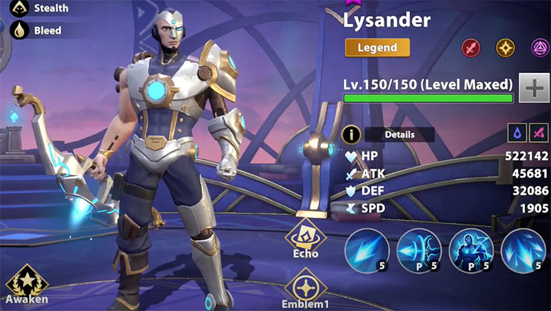 lysander-infinite-magicraid-build